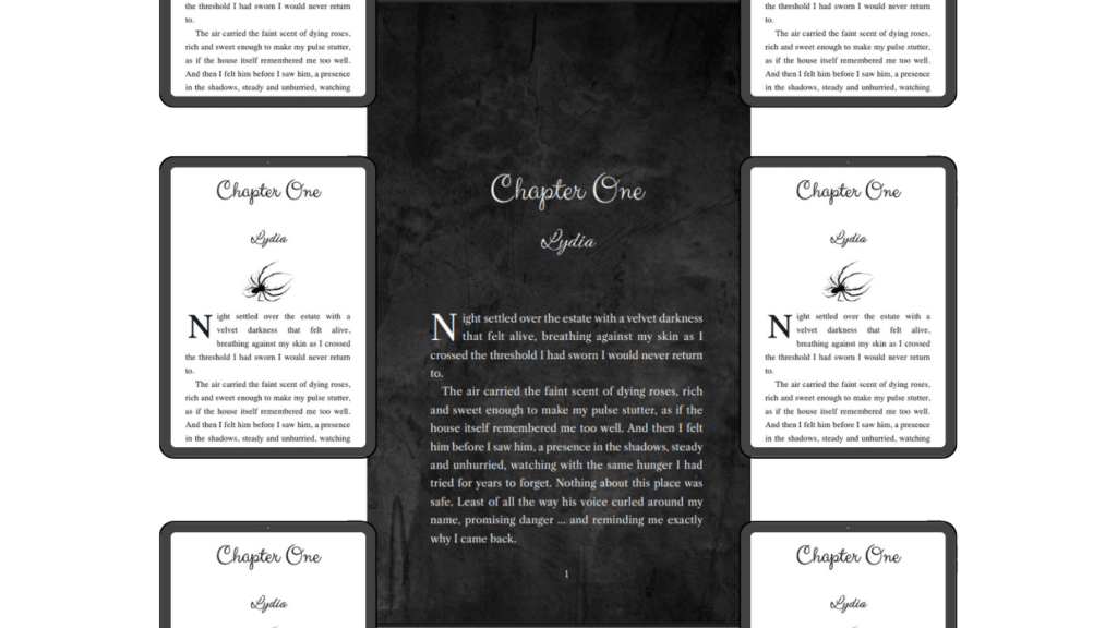 Decorative Formatting Package for Print and eBook Interiors with Clear Pricing 2