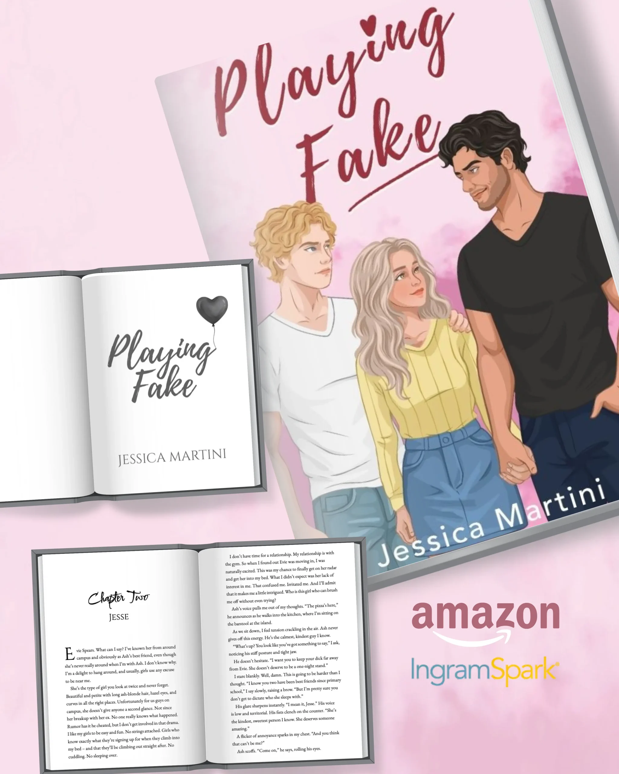 Playing Fake | Essentials Print Book Formatting Package