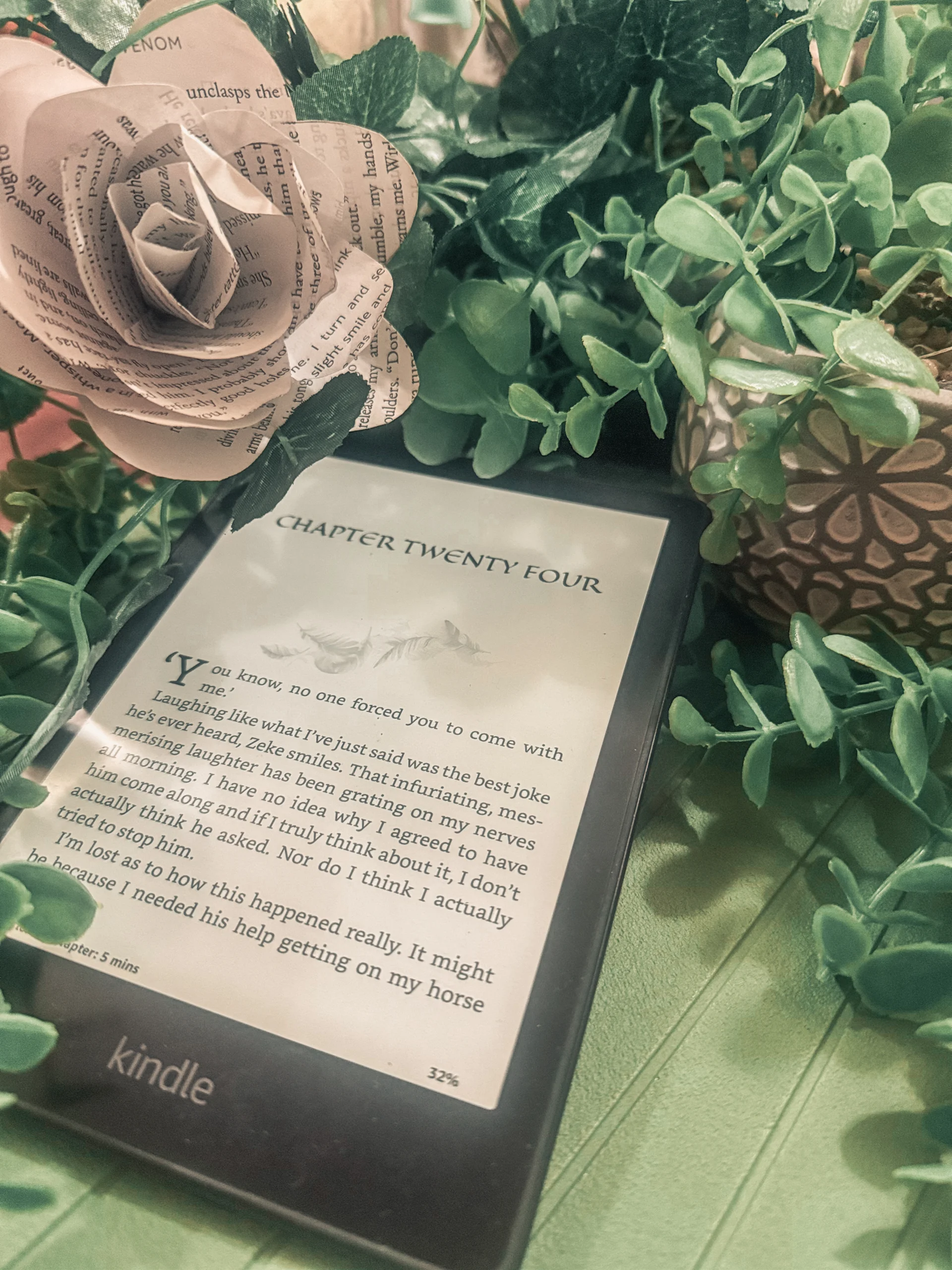 Ever Green A L Rojo Chapter Header | Custom ePub