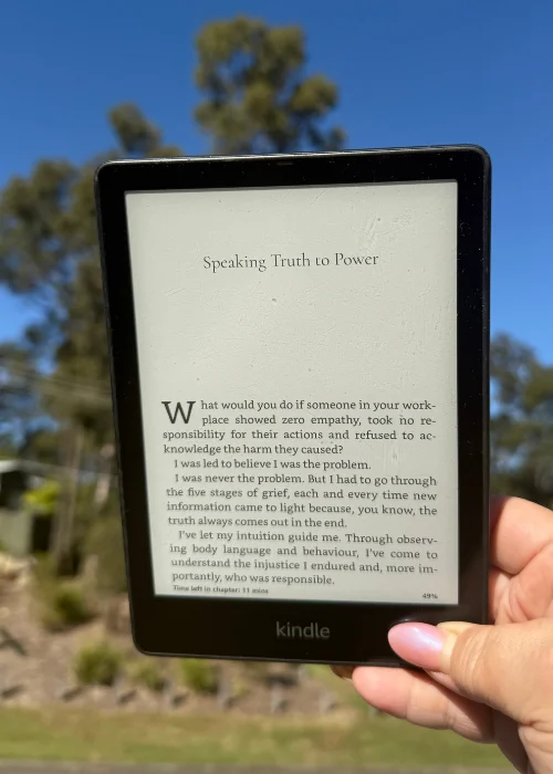 Kindle Display book formatting on kindle
